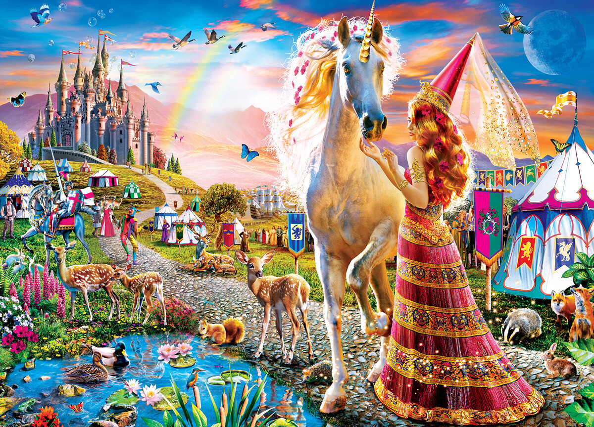 MasterPieces Fairytale Friendship 1000 Piece Jigsaw Puzzle