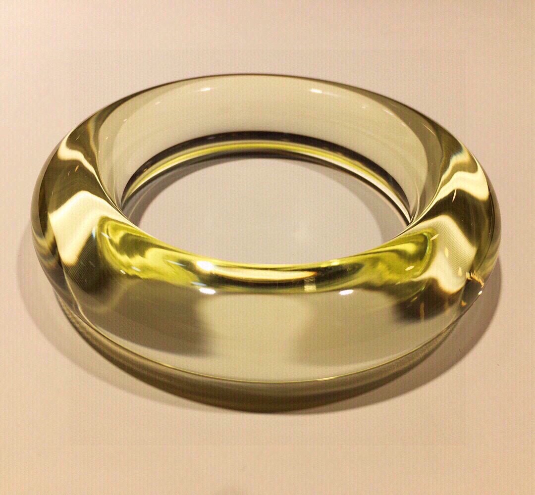 55.5mm Stunning Natural Citrine Quartz Crystal Bracelet for Reiki Healing and Positive Energy Top Quality Rare Gemstone