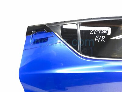 2018-2019 Toyota C-HR Rear Passenger Right Door | Blue Eclipse