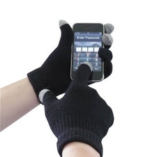 Portwest Touchscreen Knit Gloves Black S / M