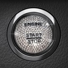 For Mercedes-Benz Bling Engine Start Stop Button Cover Trim Sticker Accessories