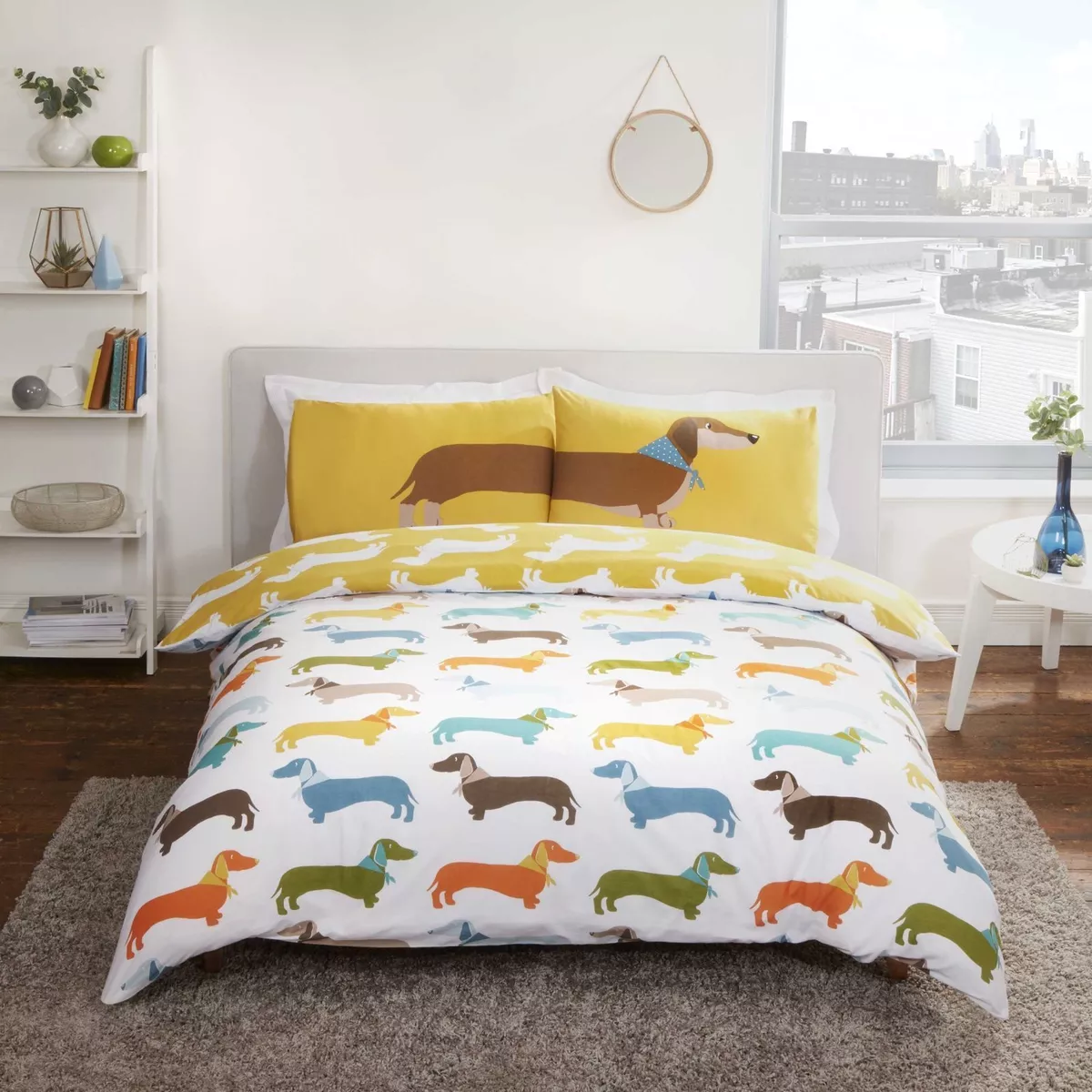 Dog duvet covers store for beds