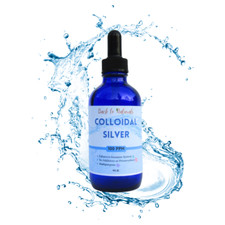 Colloidal Silver 100 PPM All Natural Immune System Support Back to Naturals