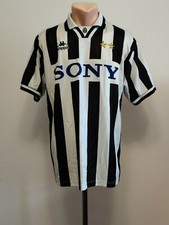 Camiseta Fútbol Juventus Casa 1995/1996/1997 Camiseta Kappa Italia Vintage L