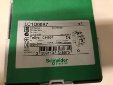 Schneider Electric LC1D09B7 Contactor 480V 9A Coil 24V 50/60Hz  NEW.