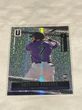 Brendan Rodgers 2019 Chronicles Unparalleled Baseball RC #15 - Colorado Rockies