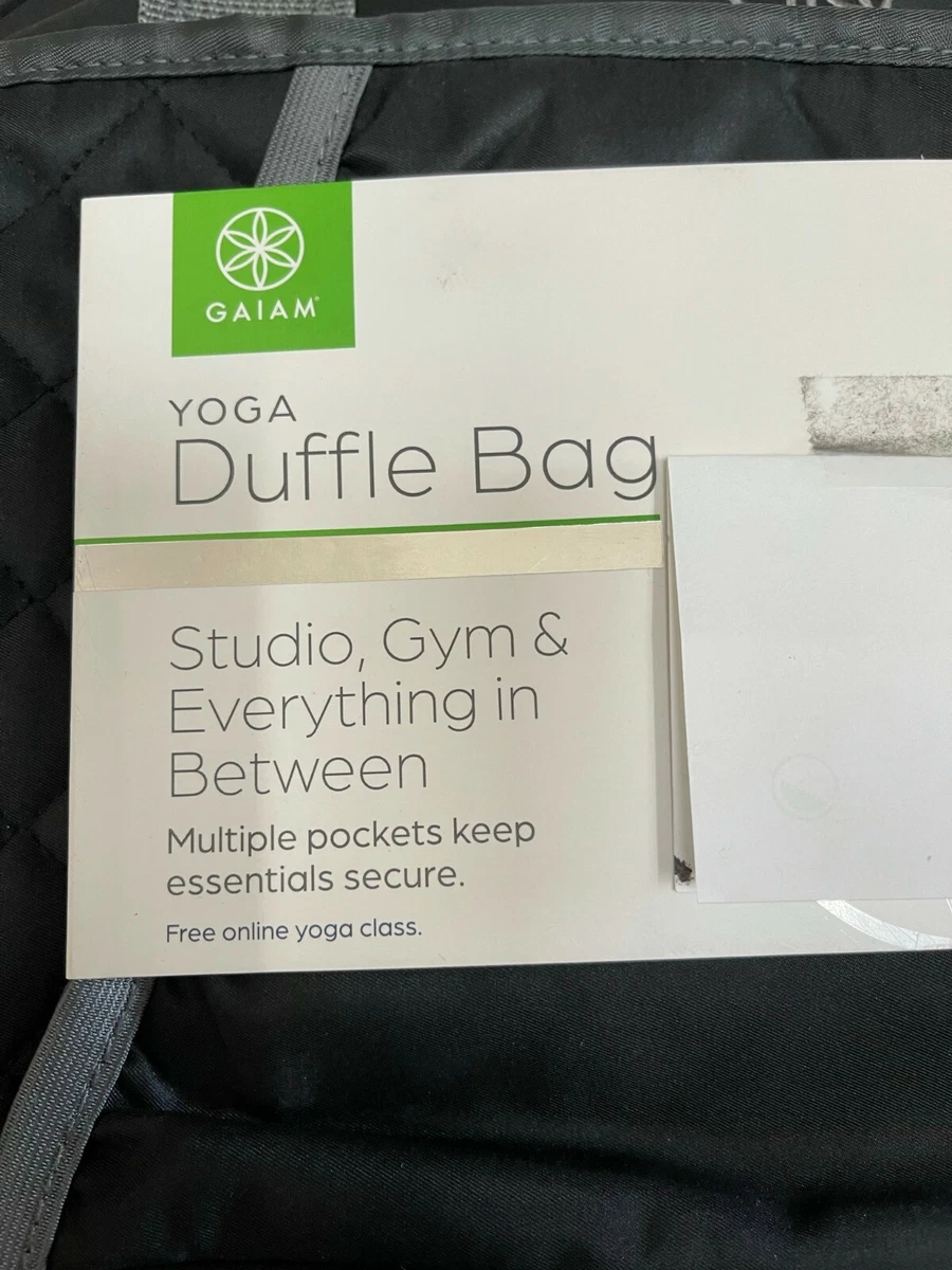 Gaiam yoga duffle shop bag