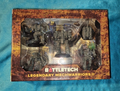 Battletech Legendary Mechwarriors II 2 NIB NEW Alpha Strike