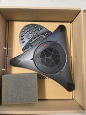 Polycom SoundStation VTX 1000 Conference Phone Starter Kit w/2 Mics Subwoofer