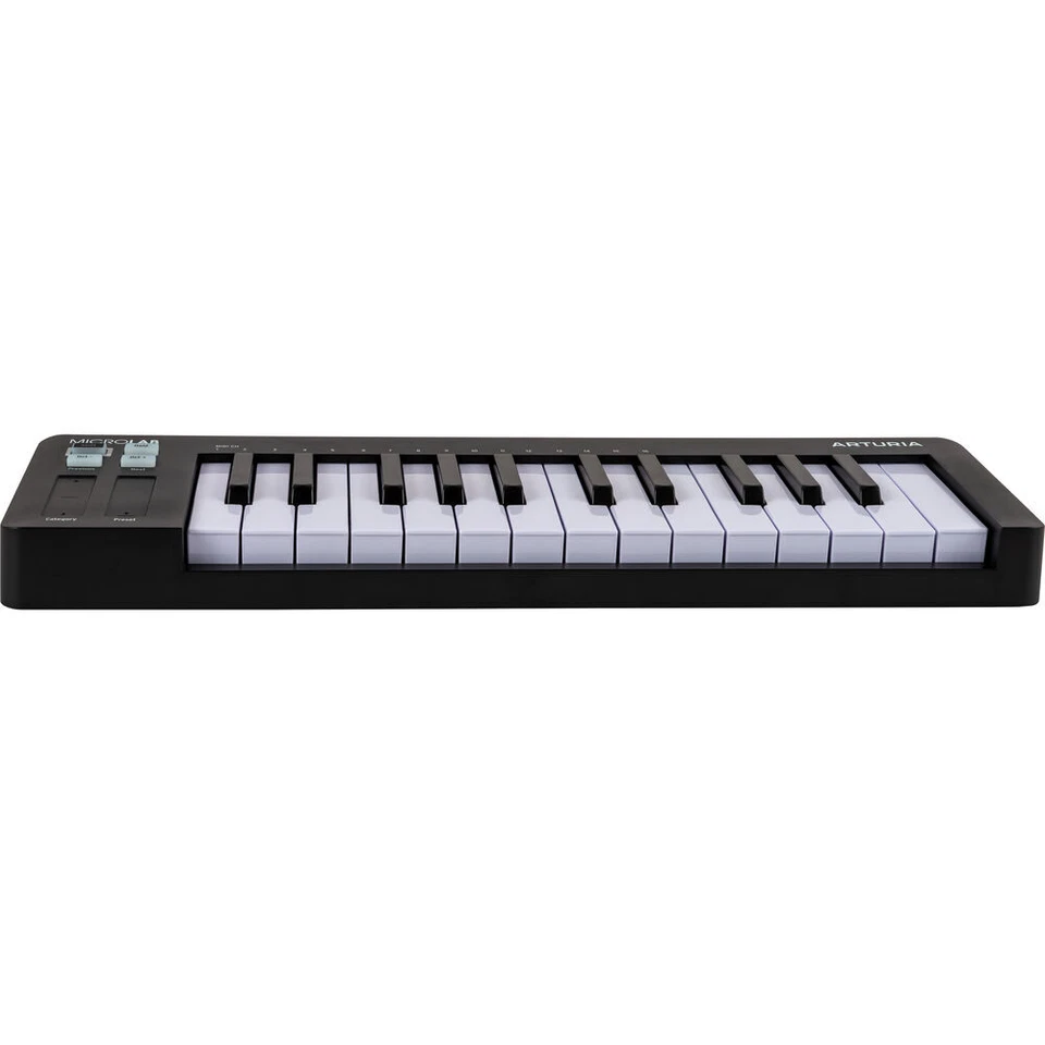 Arturia MicroLab mk3 25-Key USB-C MIDI Control Keyboard (Black) - Image 2 of 4