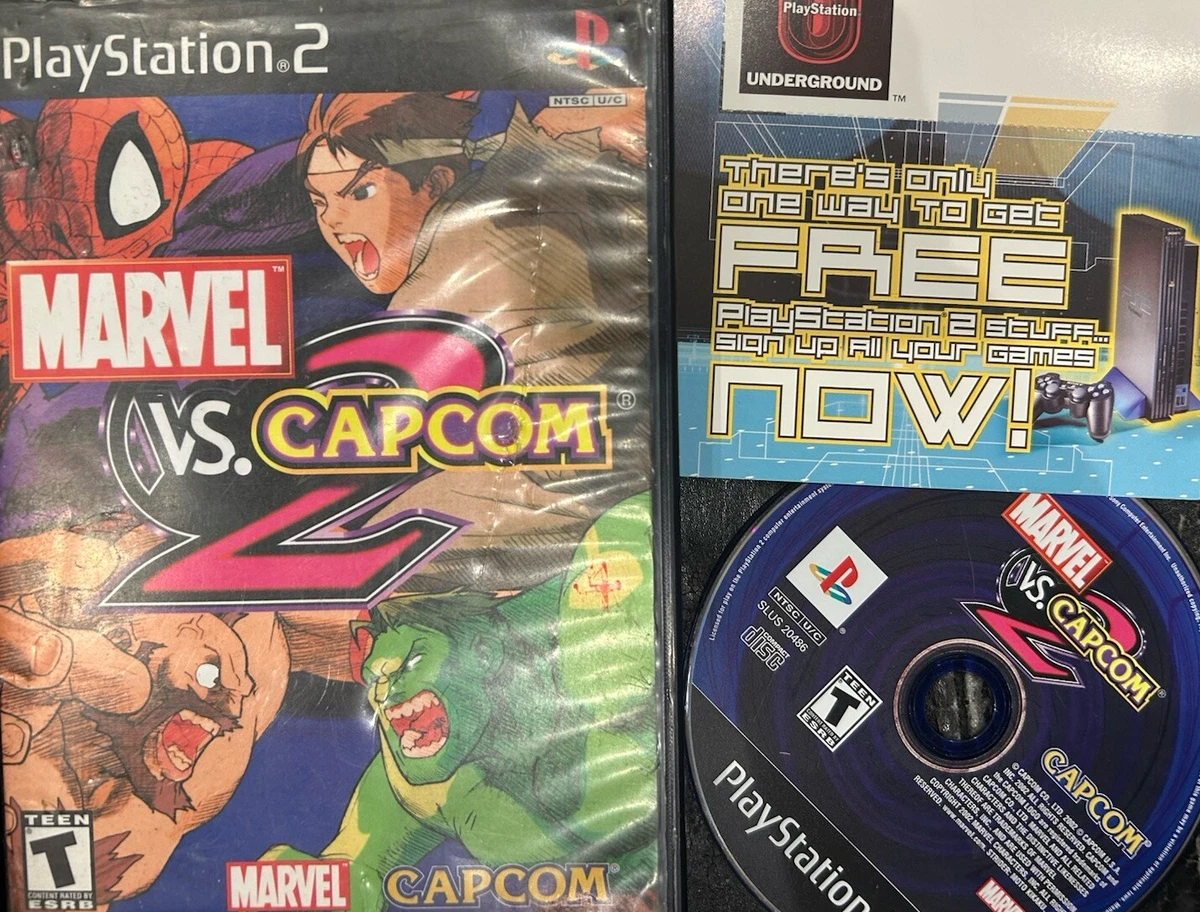 Marvel Vs Capcom 2 Playstation 2 Japonés