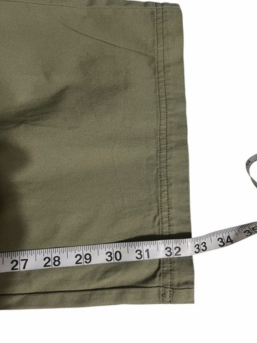 NWT ROXY Wide Leg High Rise Cargo Pants Casual Women’s Size S/8 Green - Picture 5 of 10