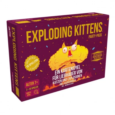 Exploding Kittens - Party Pack - deutsch - Bild 1 von 4