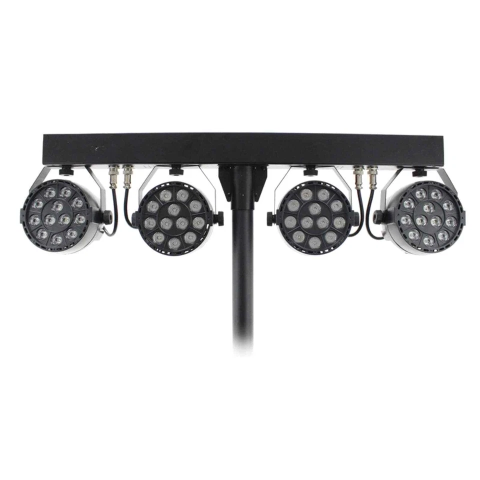 Equinox MicroPar Bar LED Light System PARCAN DJ Disco Stage T-Bar Inc Bag - Image 4 of 4