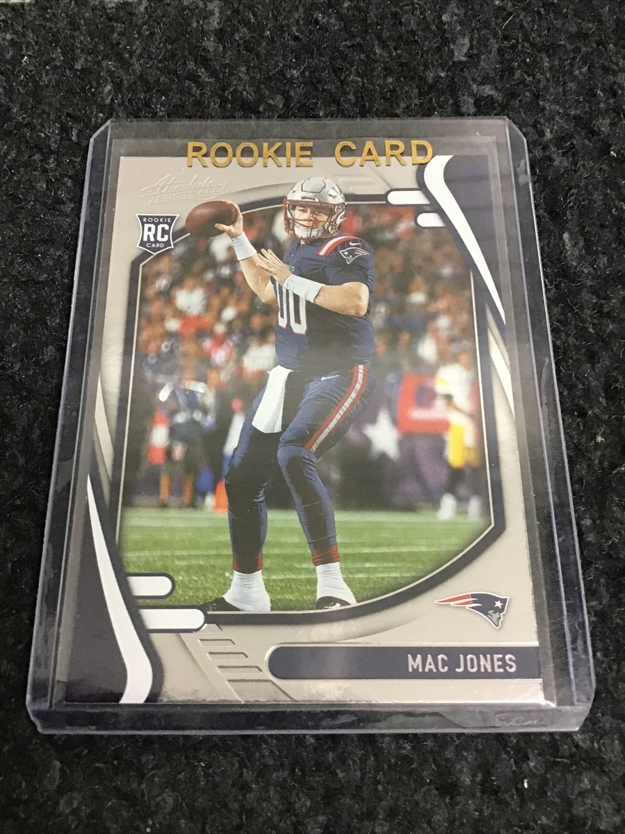 2021 PANINI ABSOLUTE FOOTBALL MAC JONES RC #109 ROOKIE CARD