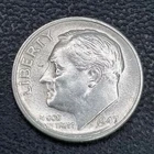 1947 S Roosevelt Dime 10c High Grade AU #40339