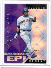 Mo Vaughn 1998 Pinnacle Epix Purple #E17 Red Sox