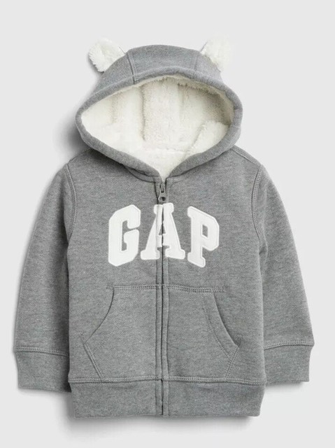 sherpa sweatshirt gap
