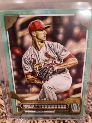 Jack Flaherty 2022 Topps Gypsy Queen Turquoise Parallel 149/199 Cardinals