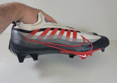 Nike Vapor Edge Elite 360 Flyknit Red White Football Cleats  display picture 3