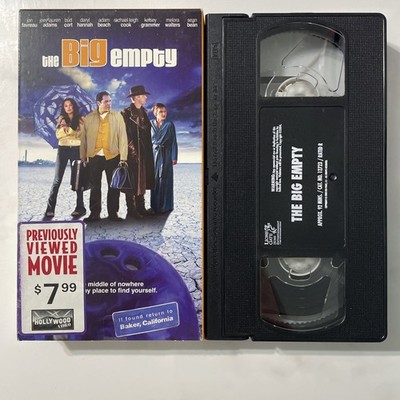 The Big Empty (VHS, 2003) Favreau, Daryl Hannah, Adam Beach ~ BUY 2 GET 1 FREE!