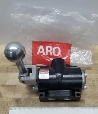 New Aro 315 K313LS Manual Air Control Valve, 4-Way, 3/8" Ingersoll Rand B1148