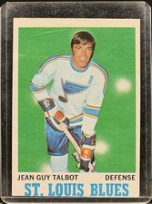 1970-71 O-Pee-Chee #100 Jean Guy Talbot St. Louis Blues OPC NHL