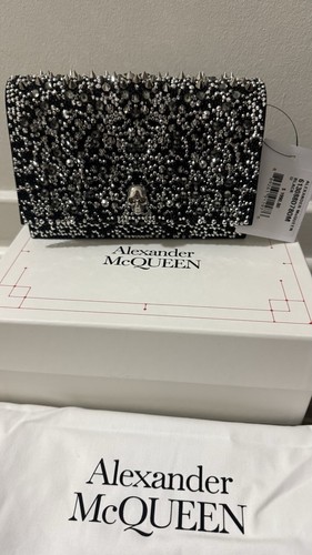 Alexander McQueen - NWT - Small Skull Leather Crossbody Bag