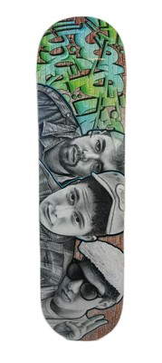 Beastie Boys Pencil Drawn Skateboard Art Deck - Limited Edition #70 Off 250