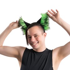 Pawstar WildWolf Ear Headband - furry fursuit costume cosplay halloween