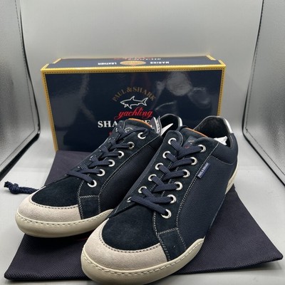 Paul & Shark Men s Yachting Shark Teeth Shoes Size 45 Brand New In Box A518