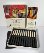 Sennelier Oil Pastels 12 Count with Box UNUSED Sticks New Open Box