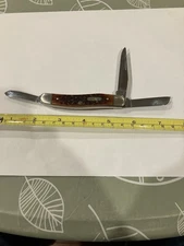 CASE XX USA 1999 POCKET Knife,RED BONE STOCKMAN KNIFE 6318 SS - Excellent COND.