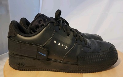 Nike Air Force 1 Type GS 'Black Photo Blue' Size 10.5