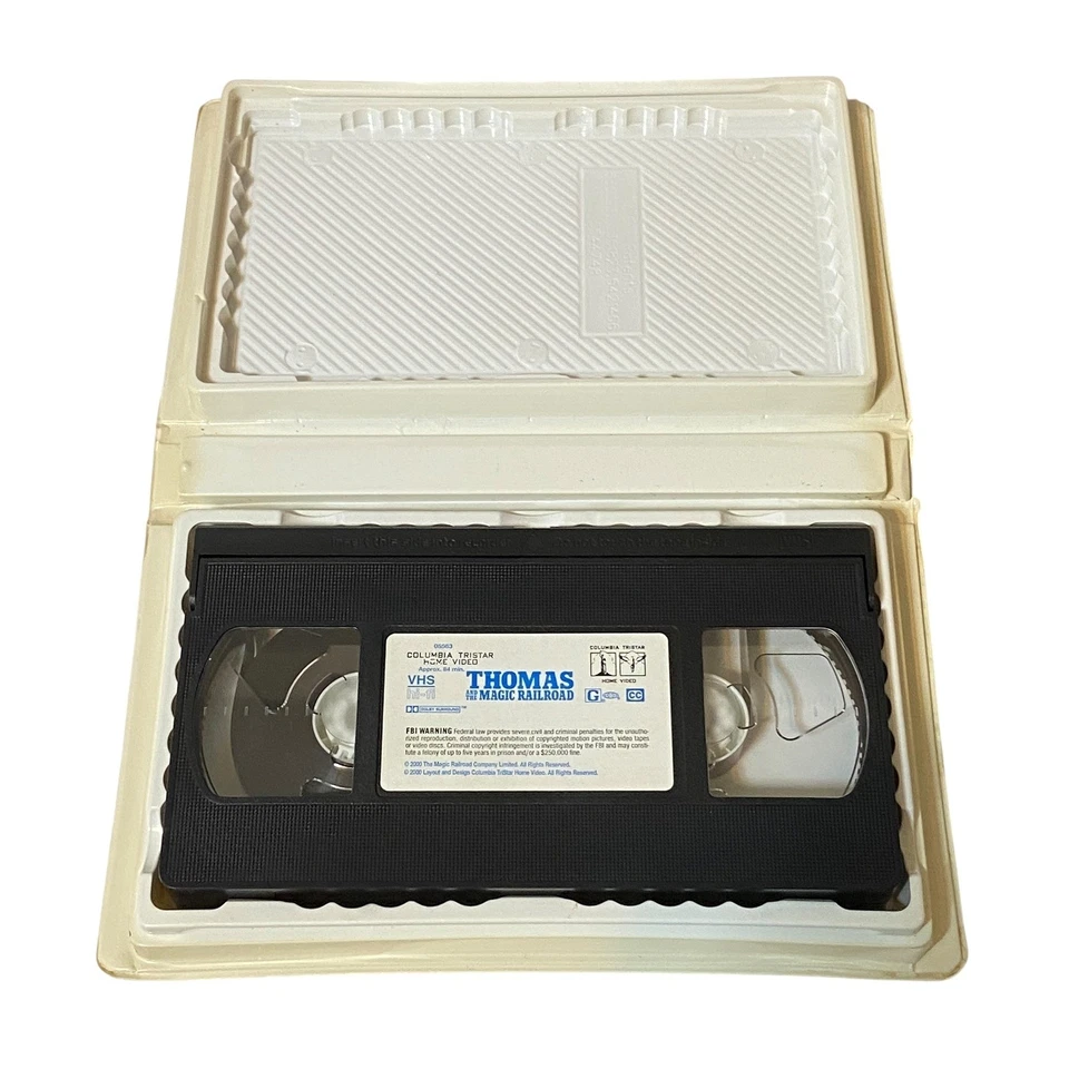 Thomas And The Magic Railroad VHS Tape Movie 2000 Retro Peter Fonda Alec Baldwin Foto 4 de 4