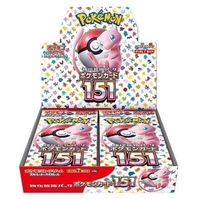 Pokemon TCG 151 Booster Box SV2A Japanese | eBay