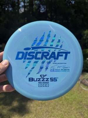   Discraft Buzzz SS - 6 Claw ESP- Worlds   Edition- Paul McBeth-   Light Glow