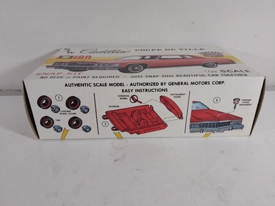 Maquette Montée Johan Vintage 1/25 - Cadillac Coupe De Ville 1977/79, En Boîte