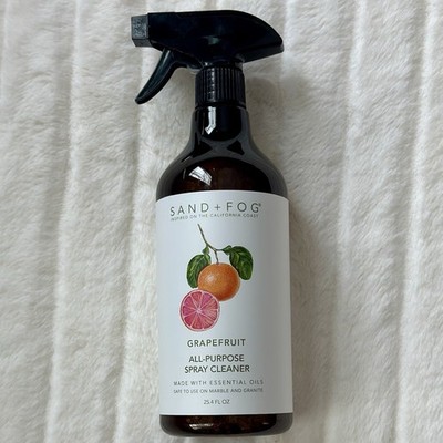 SAND + FOG Grapefruit All Purpose Cleaner Spray Plant Based w/ Essential Oils