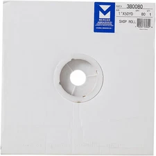 380080-1" X 50 Yards Shop Roll, 80 Grit