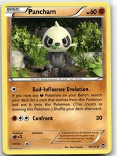 Pancham (59) 59/111 Uncommon XY - Furious Fists Pokemon EN LP