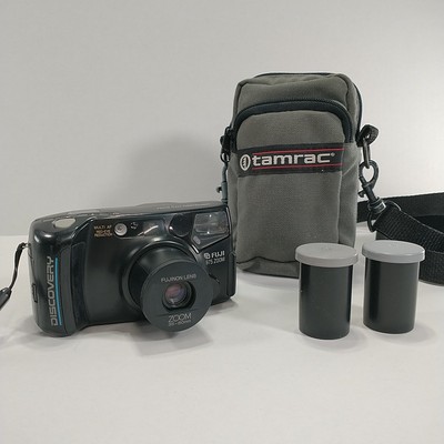 Fuji Discovery 975 Zoom 35mm Point Shoot Film Camera With 35