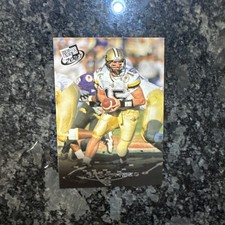 2001 PRESS PASS FOOTBALL DREW BREES #2 ROOKIE CARD PURDUE NEW ORLEANS SAINTS RC. rookie card picture