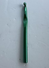 Vintage Boye Crochet Hook Made In USA Size N Metal Green