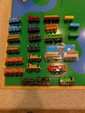 Thomas the Tank Vintage Wooden Trains. 1990's