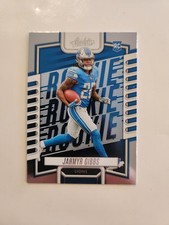 Panini 2023 Absolute Rookie Jahmyr Gibbs #108 Detroit Lions Football Silver Foil