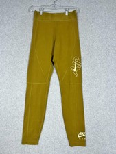 Nike Air Women's Leggings - Goldish Color - Size S - Running - Active - Yoga