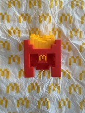 McDonald  s Adult Happy Meal Minecraft Toy 2025-Fry Helmet  UNUSED Code Card NEW