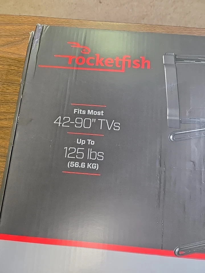 TV Universal Full-Motion Soporte de Pared 42"-90" Televisores Extende 26" Rocketfish Foto 4 de 4
