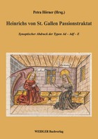 Heinrichs Von St. Gallen Passionstraktat Petra HöRner Taschenbuch 316 S. Deutsch